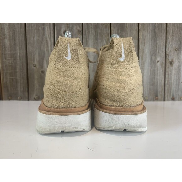 Nike Lab Air Max 1 Royal Linen Sneakers Brown Suede Nike 847671-221 Mens Sz 7 - Picture 5 of 9